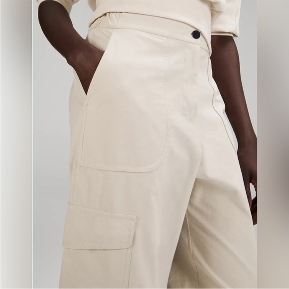 Lululemon Light Utilitech Cargo Pocket High-Rise Pant , sz 24 natural ivory - Picture 2 of 7